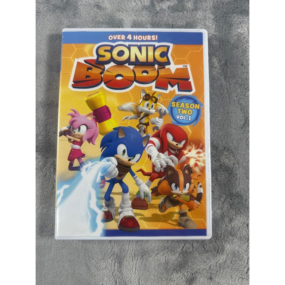 Sonic Boom Season Two Vol 1 DVD‎ 26 Episodes Sega Animated Series 4 Hours